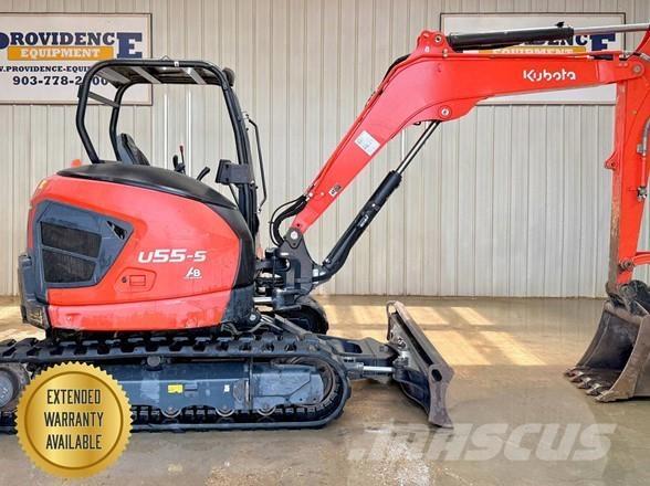 Kubota U55-5 소형 굴삭기 7톤 미만