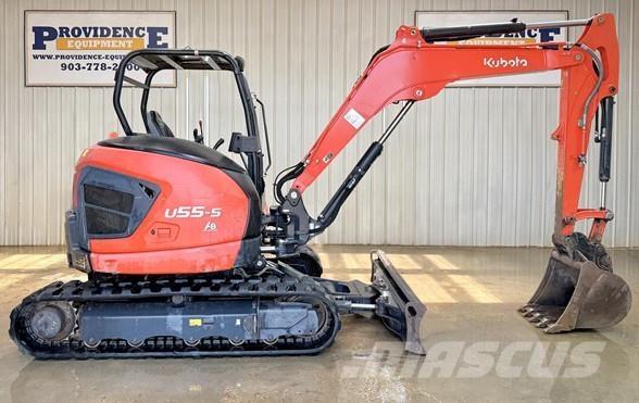 Kubota U55-5 소형 굴삭기 7톤 미만