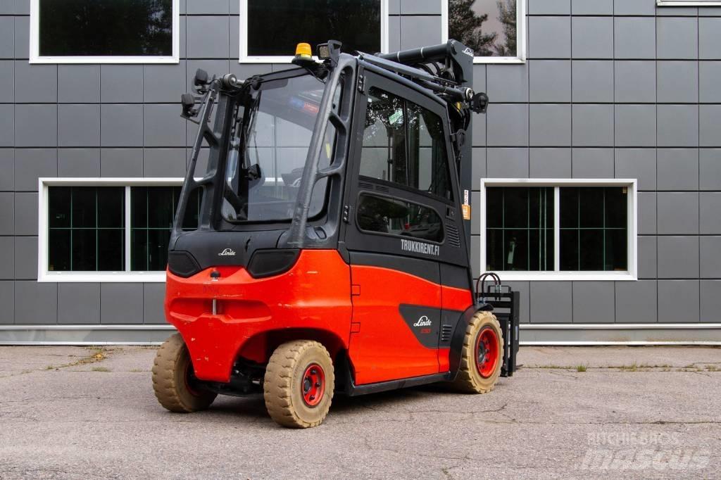 Linde E50HL-01 전동 지게차