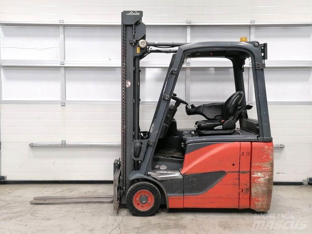 Linde E16H-02 전동 지게차