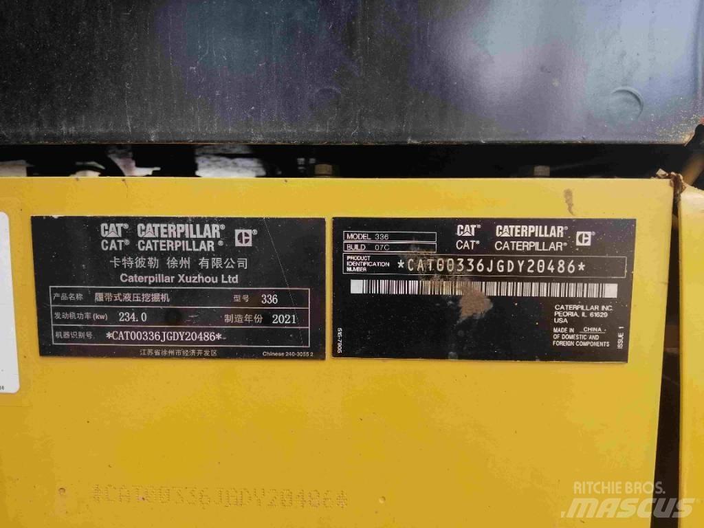 CAT 2020 CAT 336 대형 굴삭기 29톤 이상