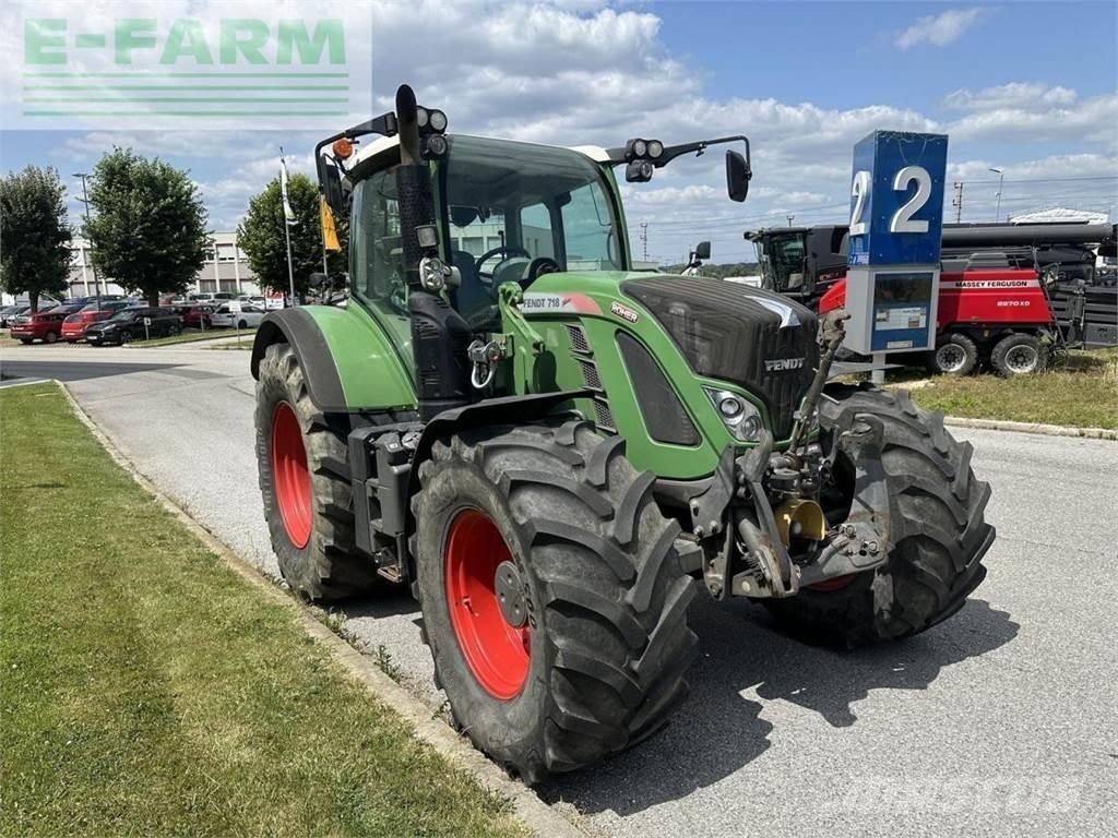 Fendt 718 vario 트랙터