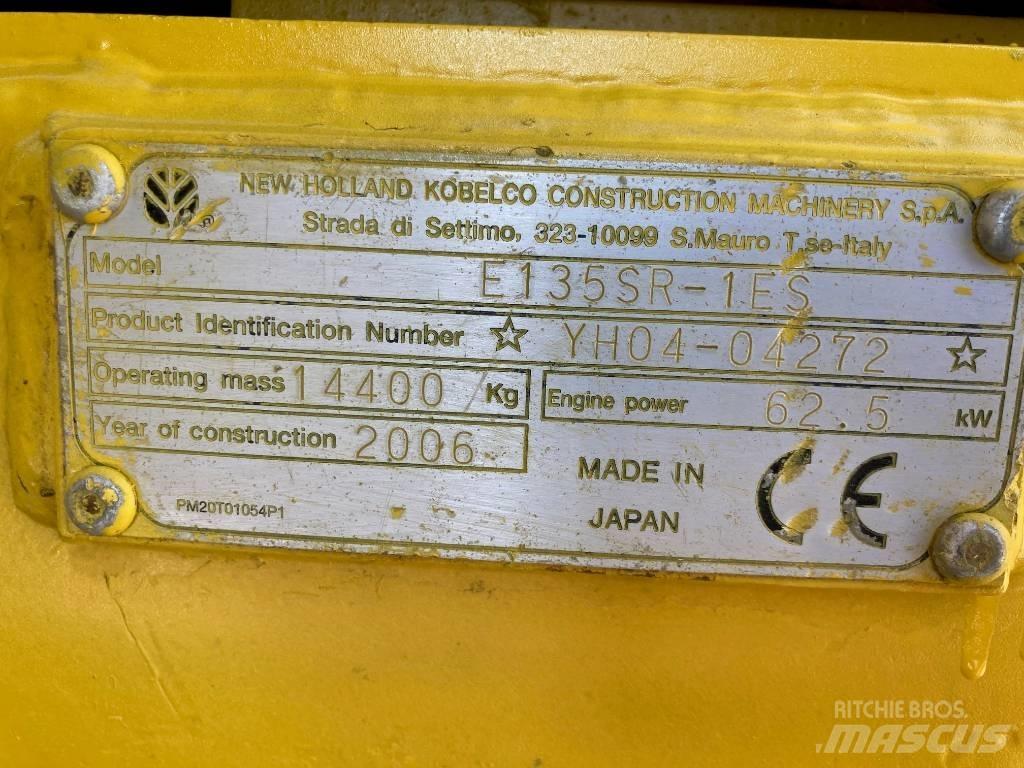 New Holland E 135 SR 중형굴삭기 7톤-28톤