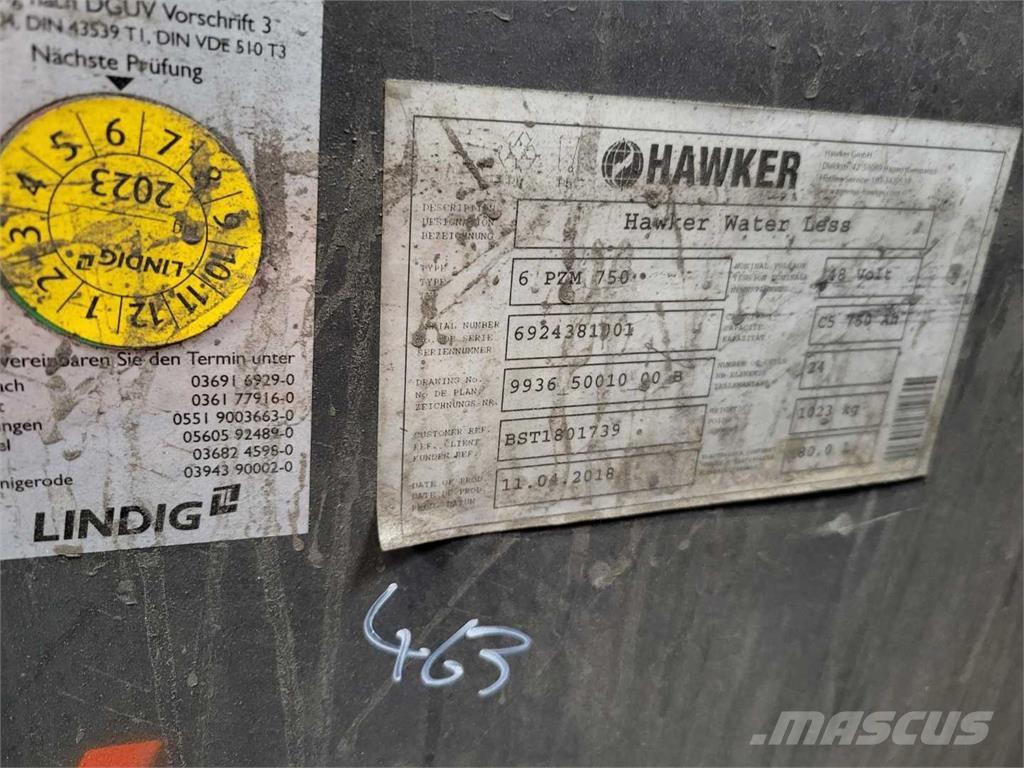 Linde E20L 전동 지게차