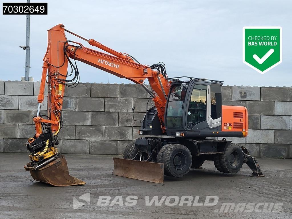 Hitachi ZX140W -3  휠 굴삭기
