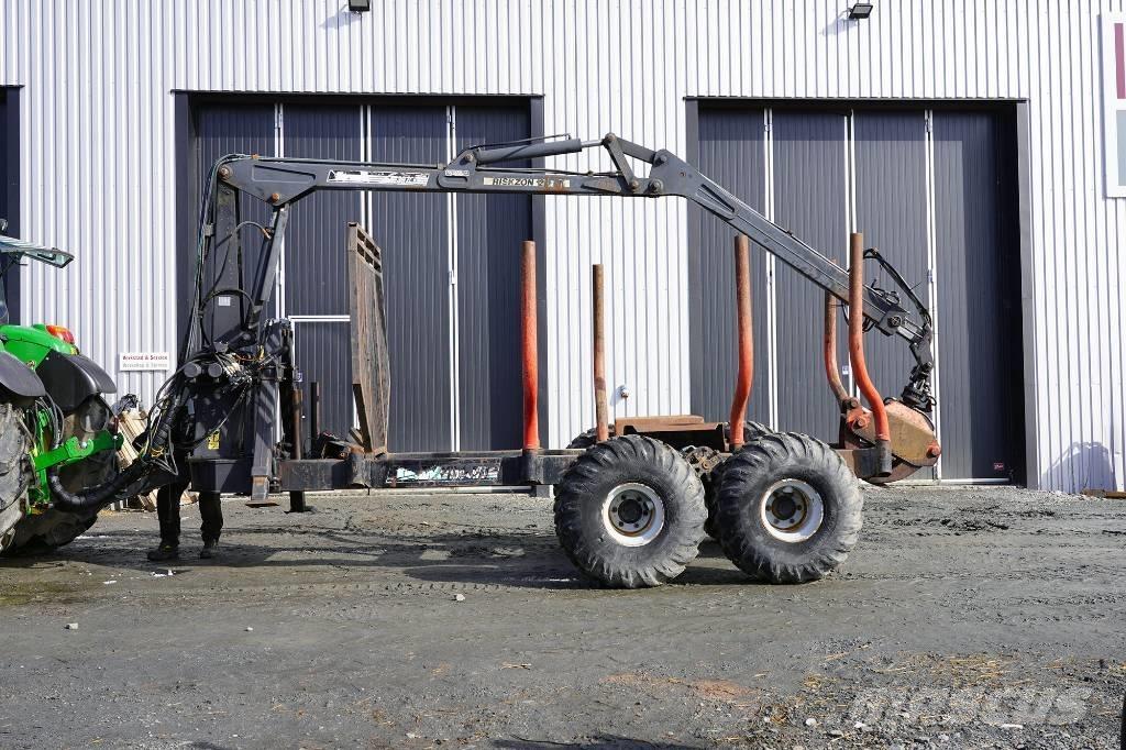 Nokka Skogsvagn 임업용 트레일러