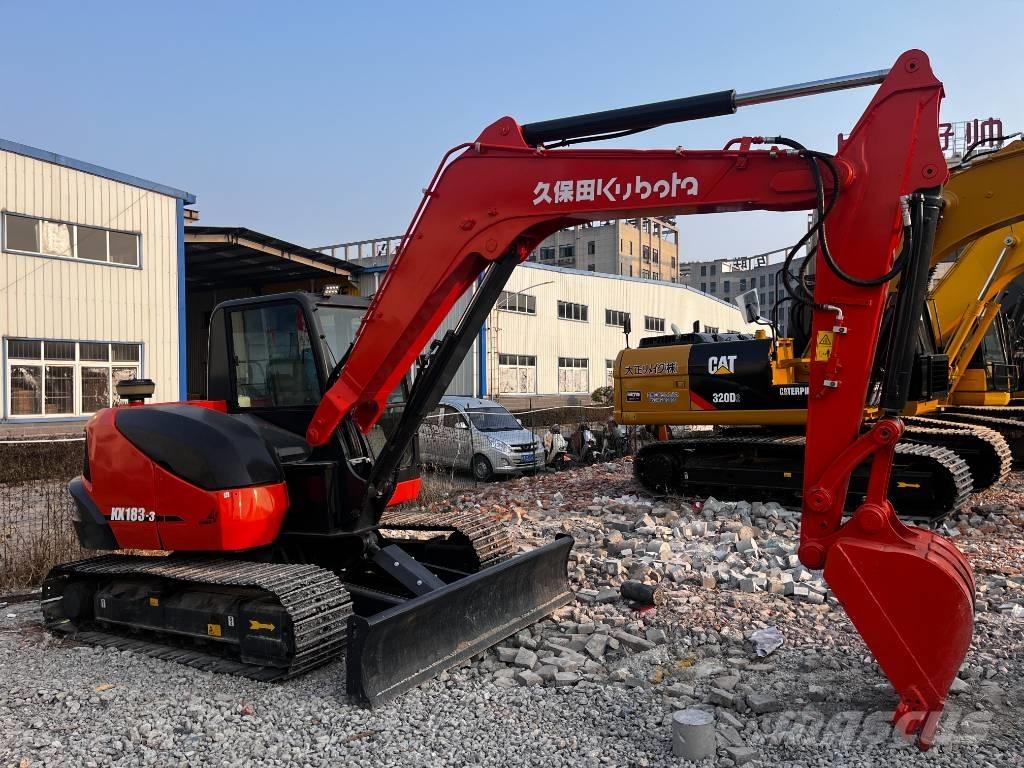 Kubota KX 183-3 중형굴삭기 7톤-28톤