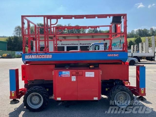 Manitou Scherenbühne 가위형 리프트