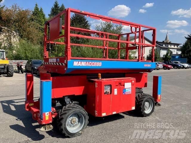 Manitou Scherenbühne 가위형 리프트