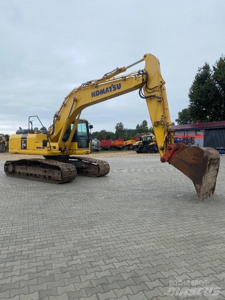 Komatsu PC 210 LC-8 대형 굴삭기 29톤 이상
