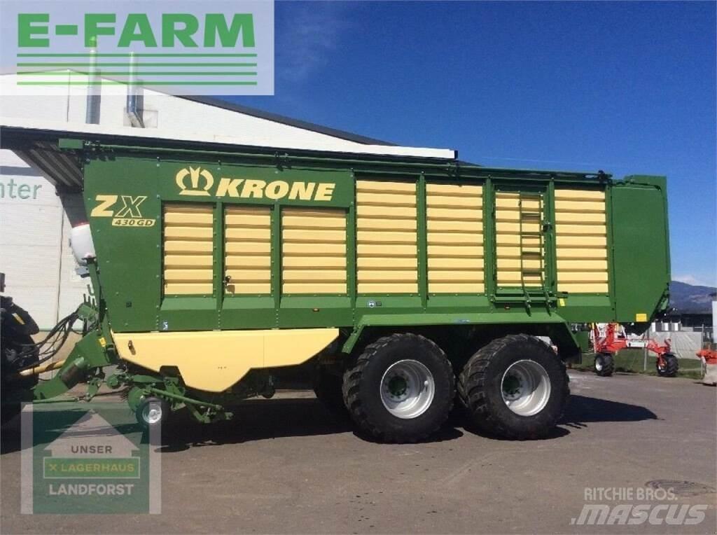 Krone zx 430 gd 기타 세미 트레일러