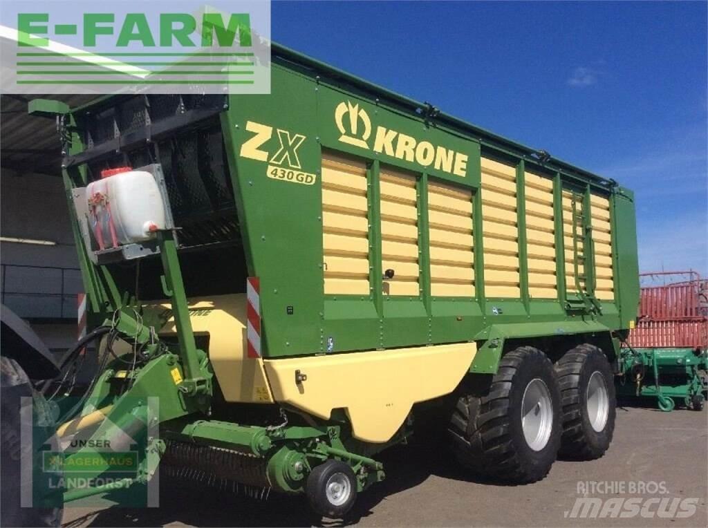 Krone zx 430 gd 기타 세미 트레일러