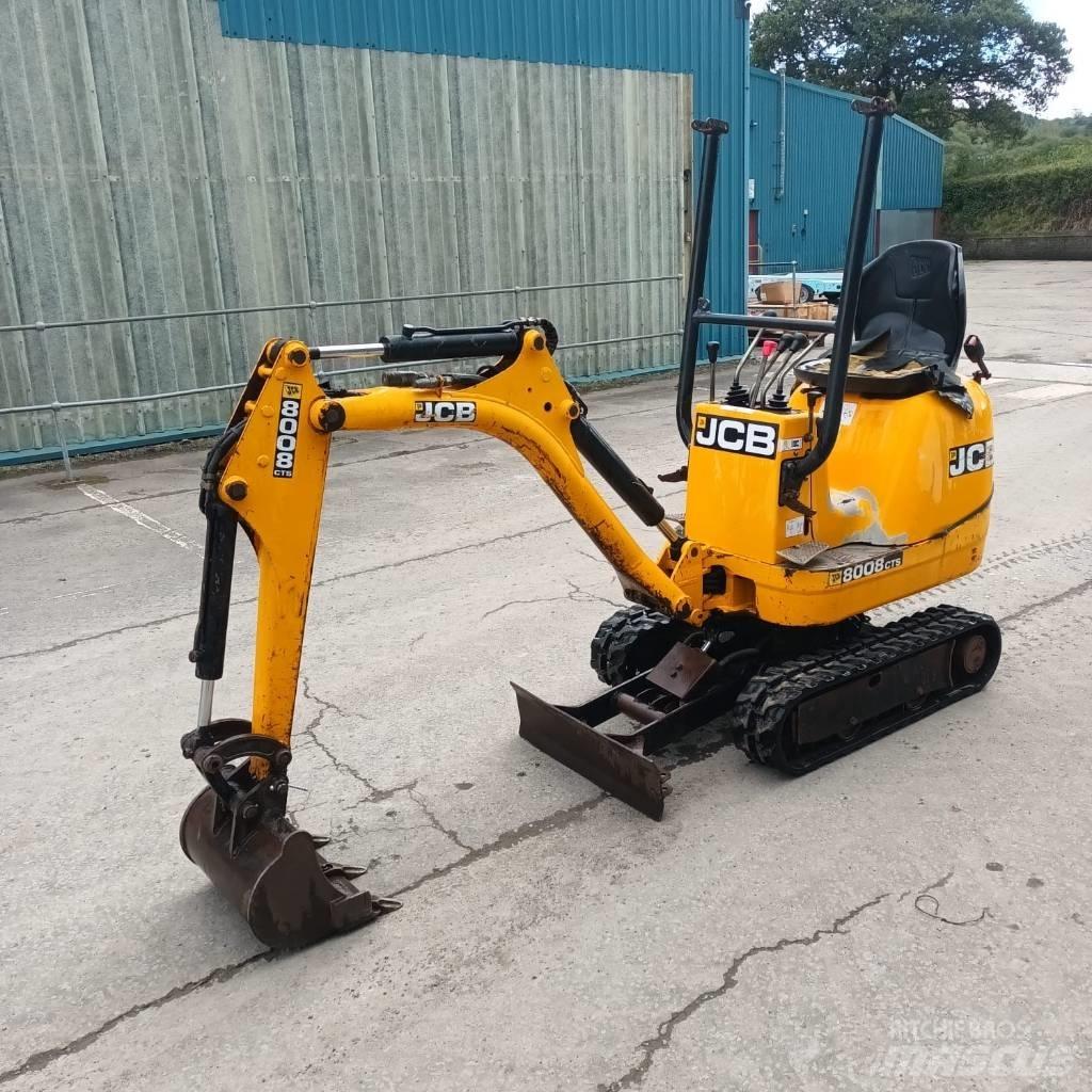 JCB 8008 CTS 소형 굴삭기 7톤 미만