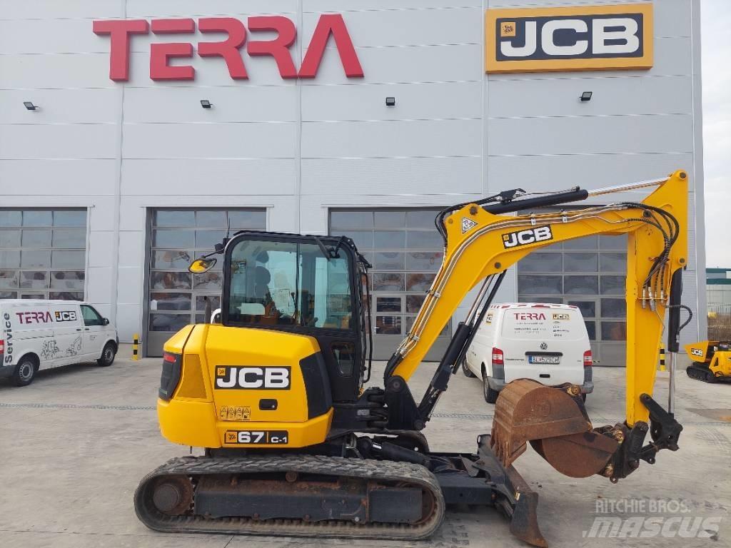JCB 67 C-1 소형 굴삭기 7톤 미만