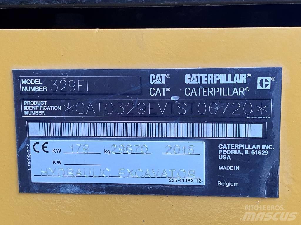 CAT 329 EL 대형 굴삭기 29톤 이상