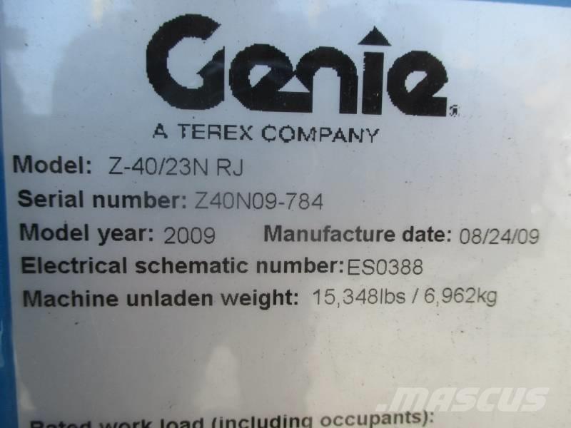 Genie Z 40/23 N RJ 관절형 전동이동 리프트