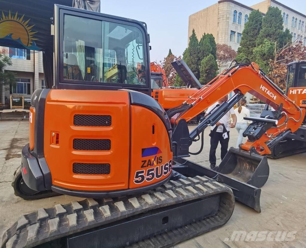 Hitachi ZX55 USR 소형 굴삭기 7톤 미만