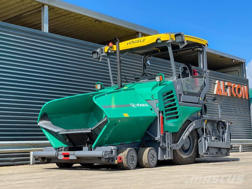 Vögele SUPER 1803-3I 아스팔트 포장장비