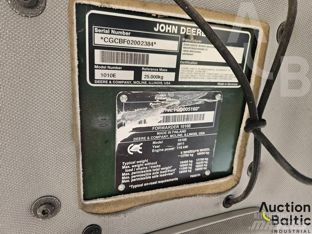 John Deere 1010 E 원목 포워더
