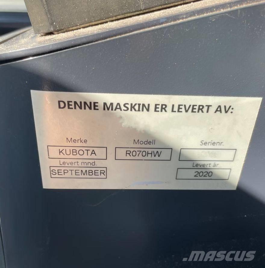 Kubota R 070 HW  휠로우더