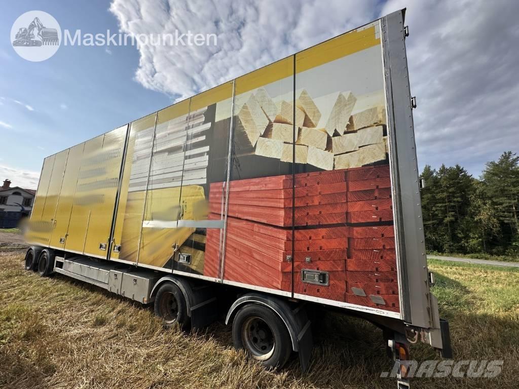 Närko D4ZW13L62 박스 바디 트레일러