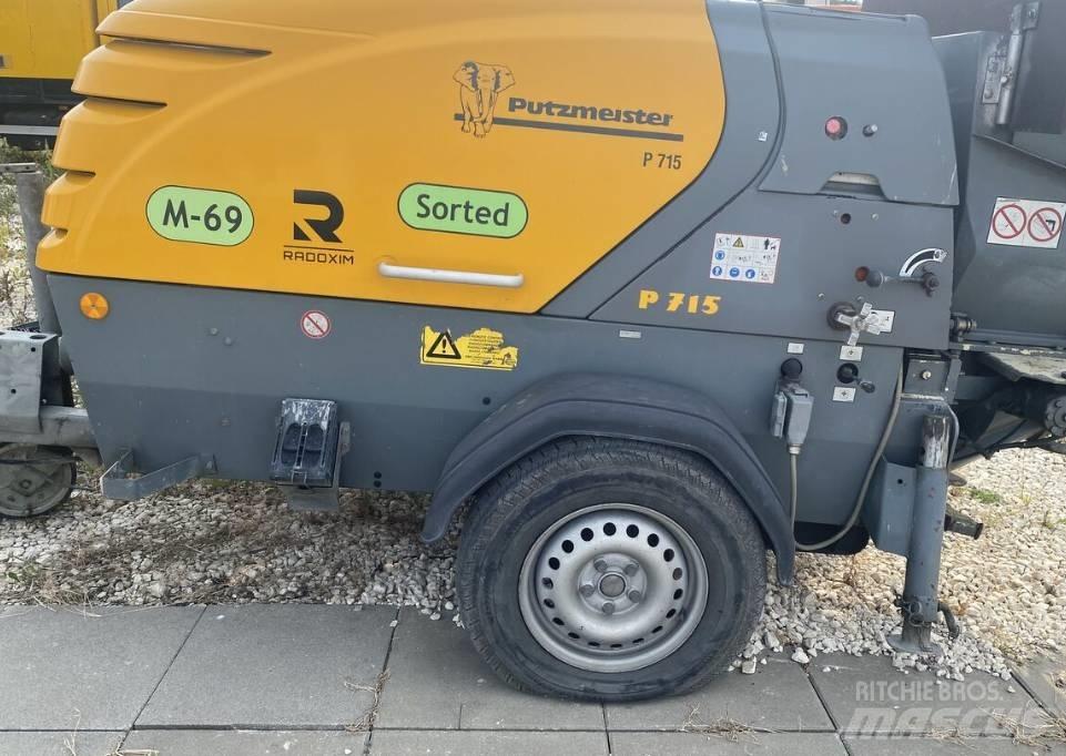 Putzmeister P 715 TD 콘크리트 펌프카