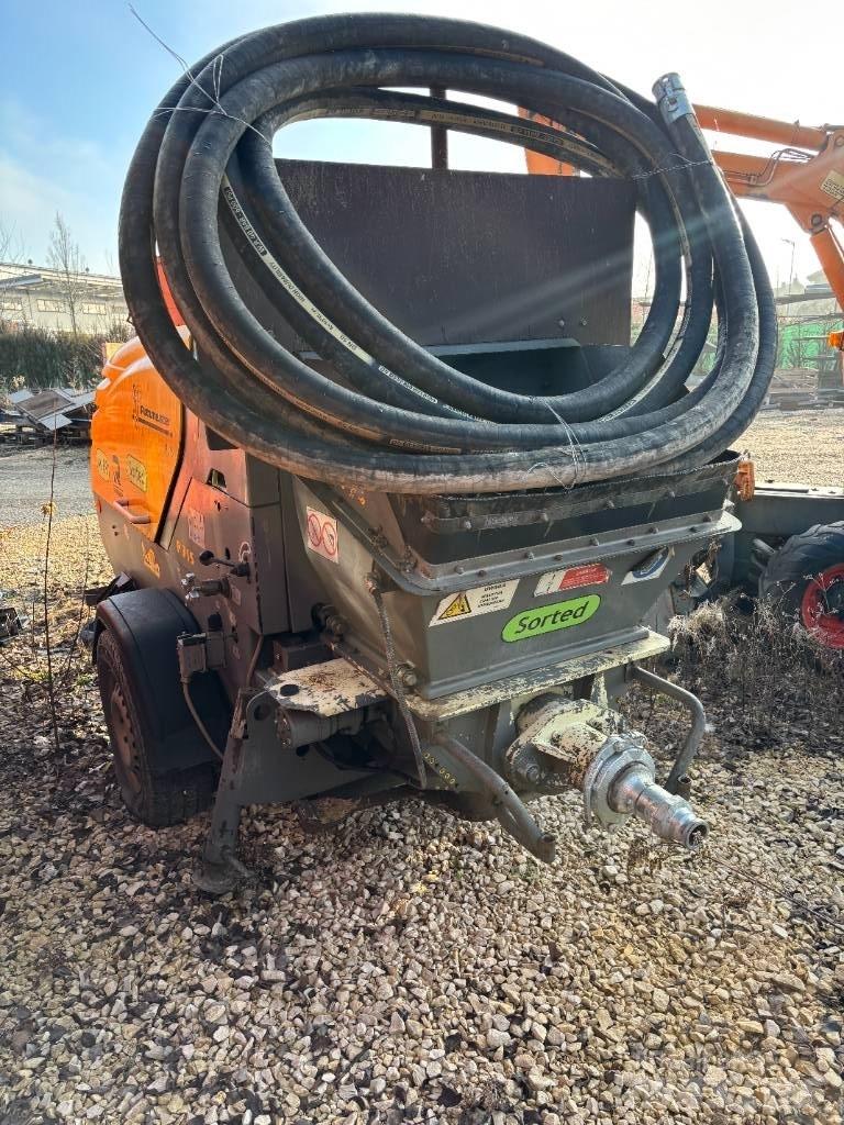 Putzmeister P 715 TD 콘크리트 펌프카