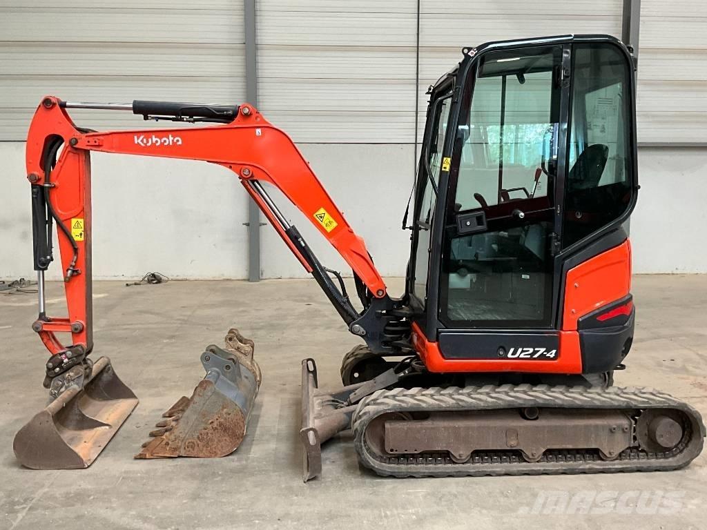 Kubota U 27-4 소형 굴삭기 7톤 미만