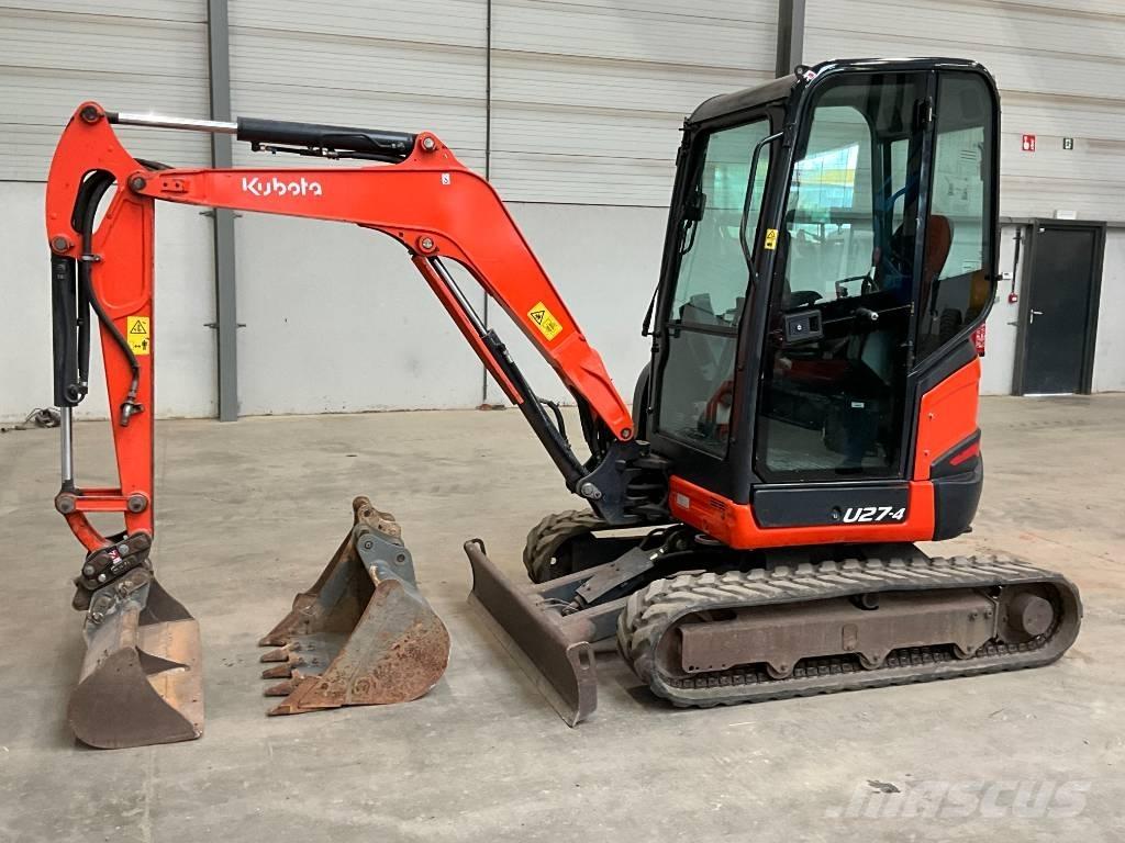 Kubota U 27-4 소형 굴삭기 7톤 미만