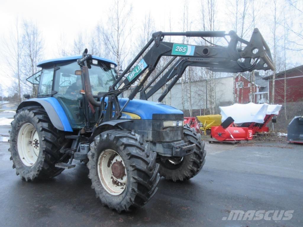 New Holland TM 120 트랙터