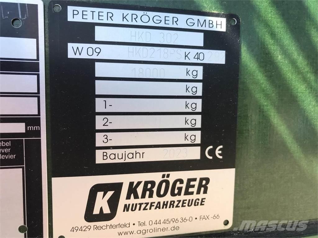 Kröger HKD 302 티퍼 트레일러