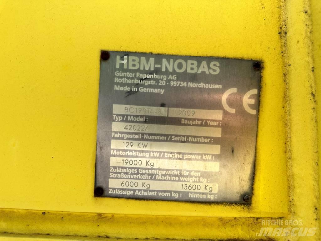 HBM-Nobas BG190TA-4 그레이더