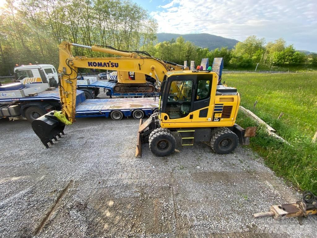 Komatsu PW 148  휠 굴삭기