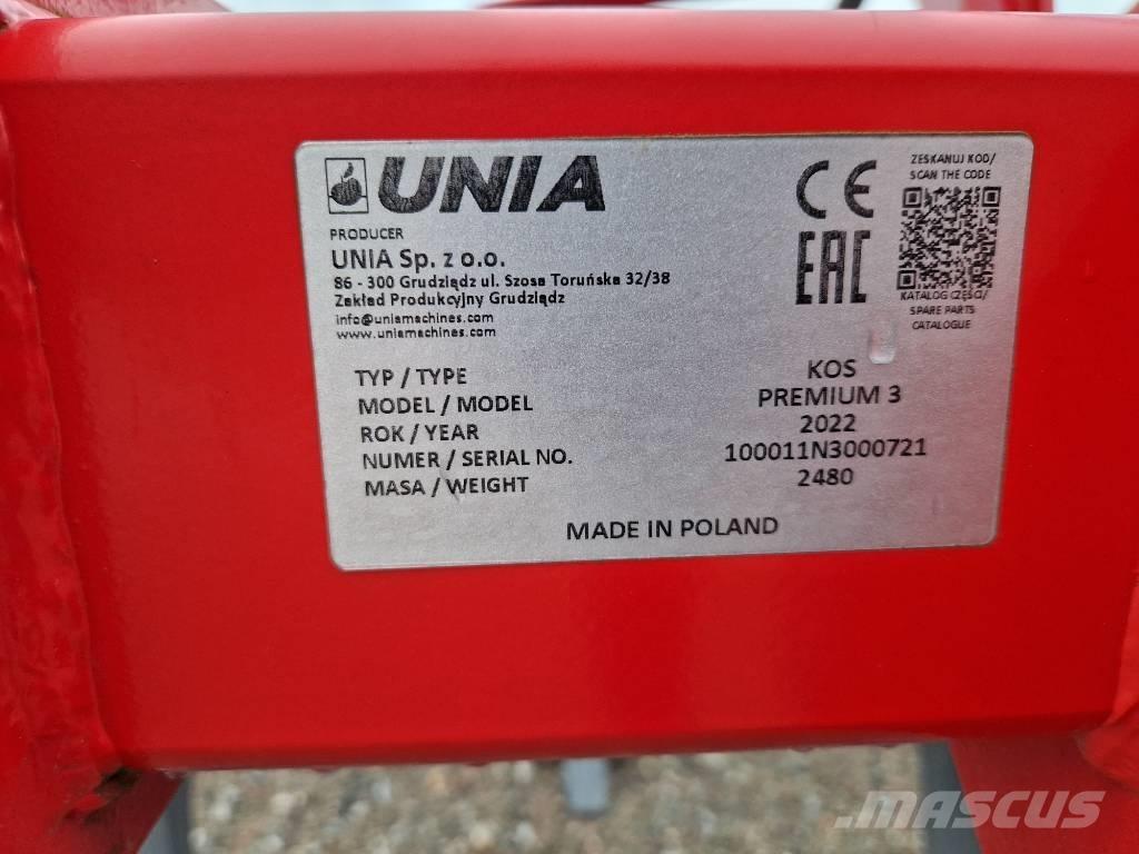 Unia KOS Premium 3 경운기