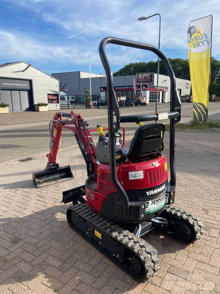 Yanmar Vio 12-2A 프론트 로더 및 굴착기