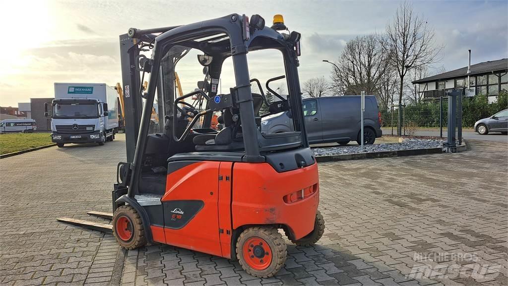 Linde E18PH-02 전동 지게차