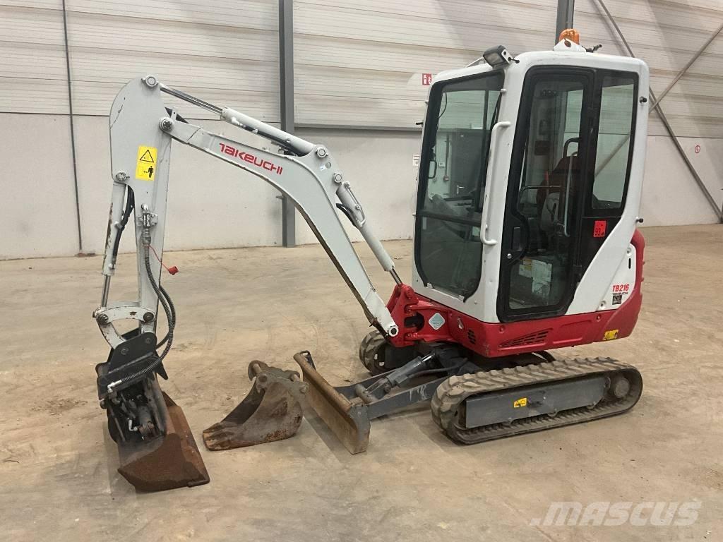 Takeuchi TB 216 소형 굴삭기 7톤 미만