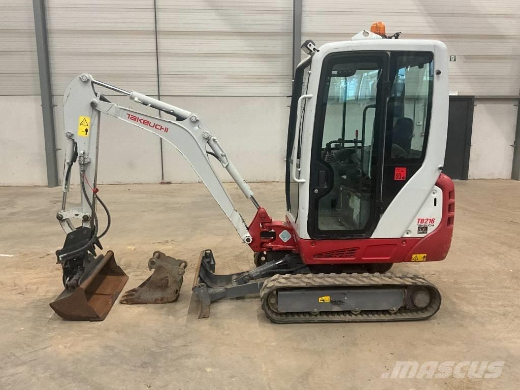 Takeuchi TB 216 소형 굴삭기 7톤 미만