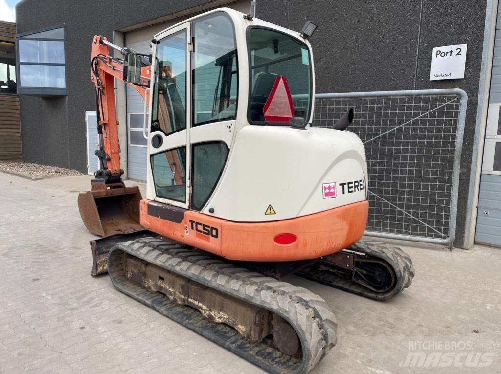 Terex TC50 소형 굴삭기 7톤 미만
