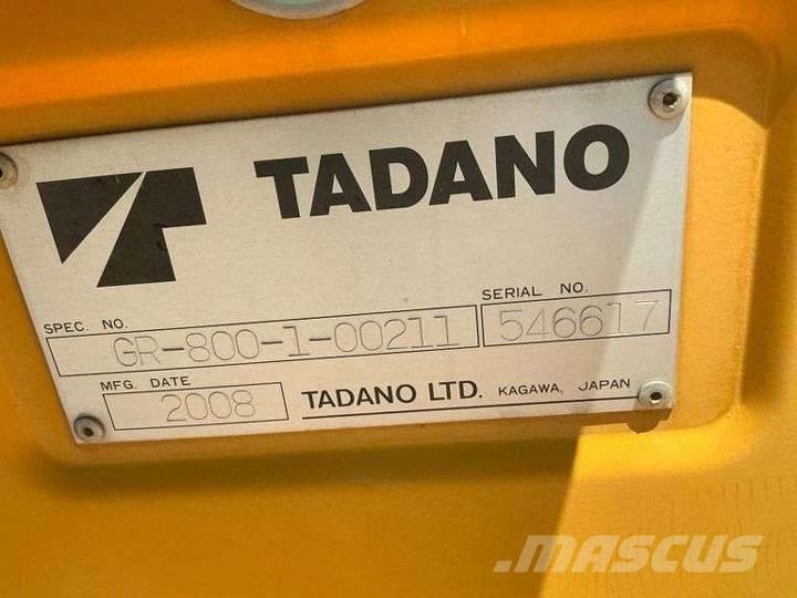 Tadano GR 800 XL-1 R/T 크레인