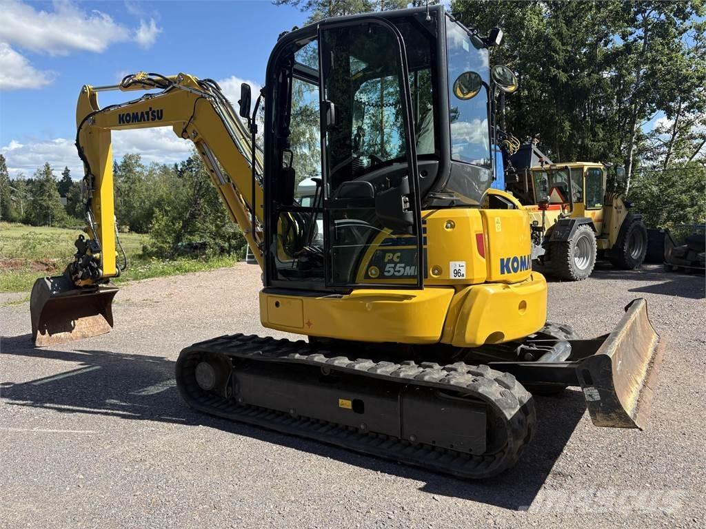 Komatsu PC55 MR-5 소형 굴삭기 7톤 미만