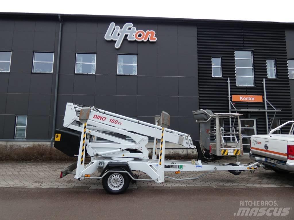 Dino 160 XT Skylift 트레일러 탑재 고소작업대