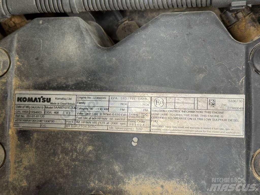 Komatsu PW180-11  휠 굴삭기