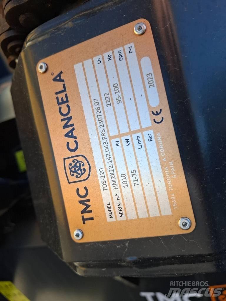 TMC Cancela TDS 220 목장 제초기 및 토퍼