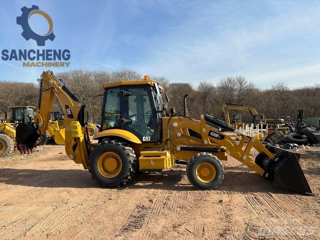 CAT 420 F2 백호로더