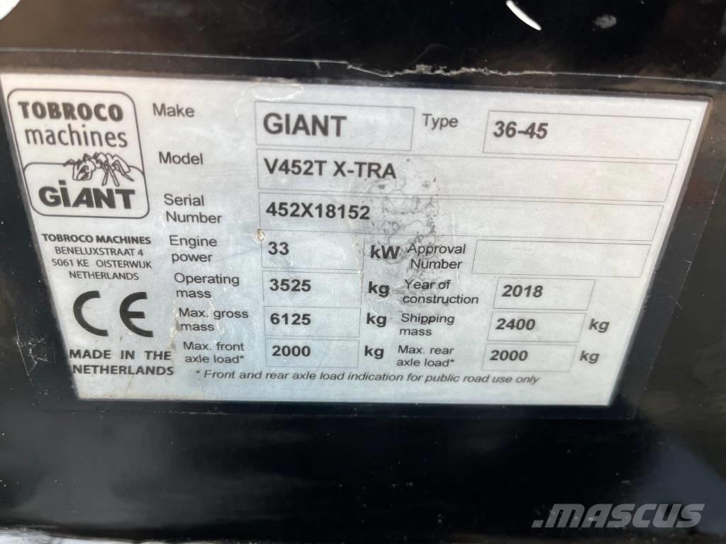 GiANT V 452 T x-tra 미니 로더