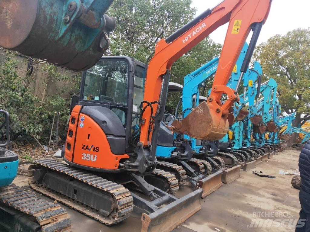 Hitachi ZX 35 U 소형 굴삭기 7톤 미만