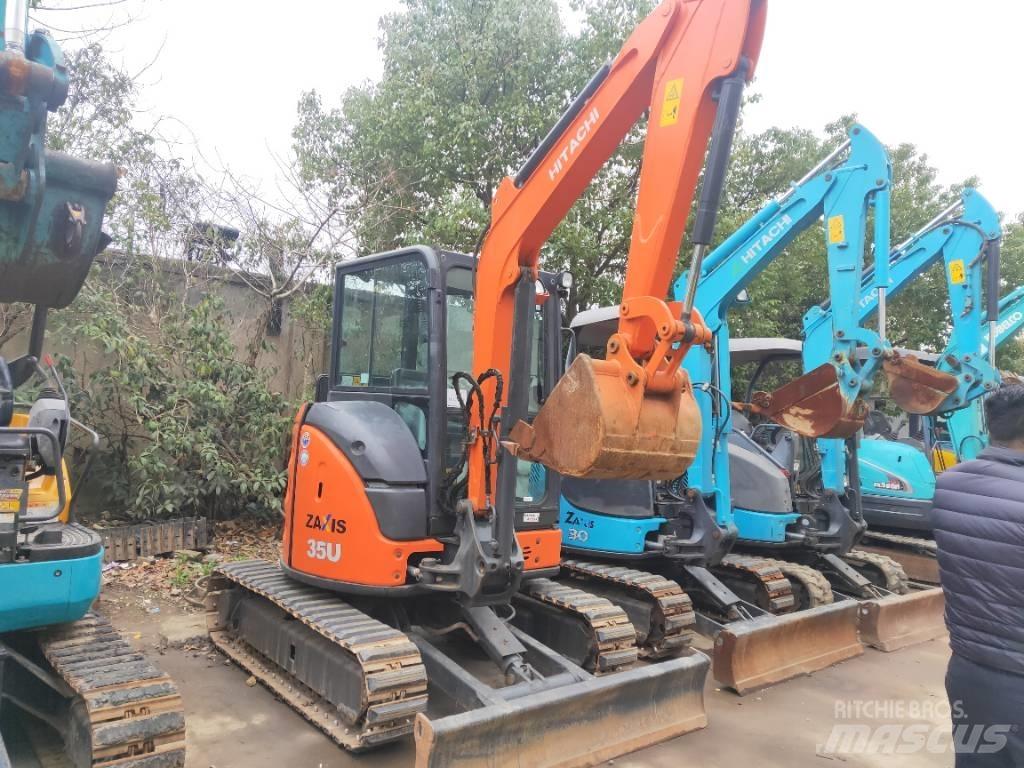 Hitachi ZX 35 U 소형 굴삭기 7톤 미만