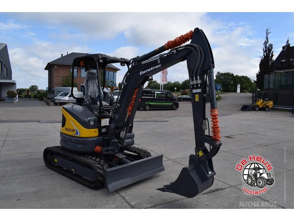 Eurotrac HE26SR 특수 굴삭기
