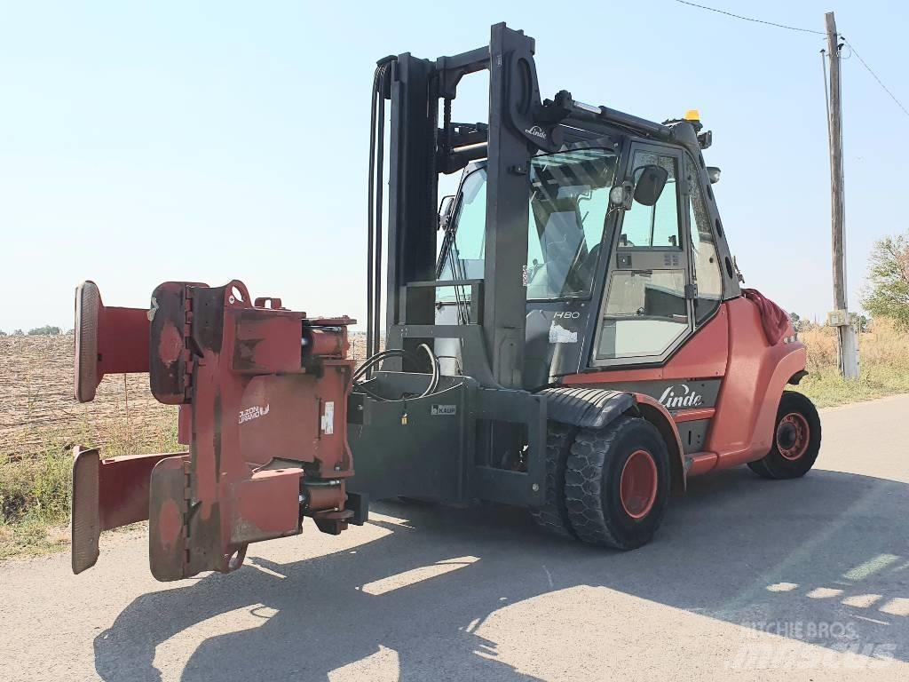 Linde H 80 디젤 지게차